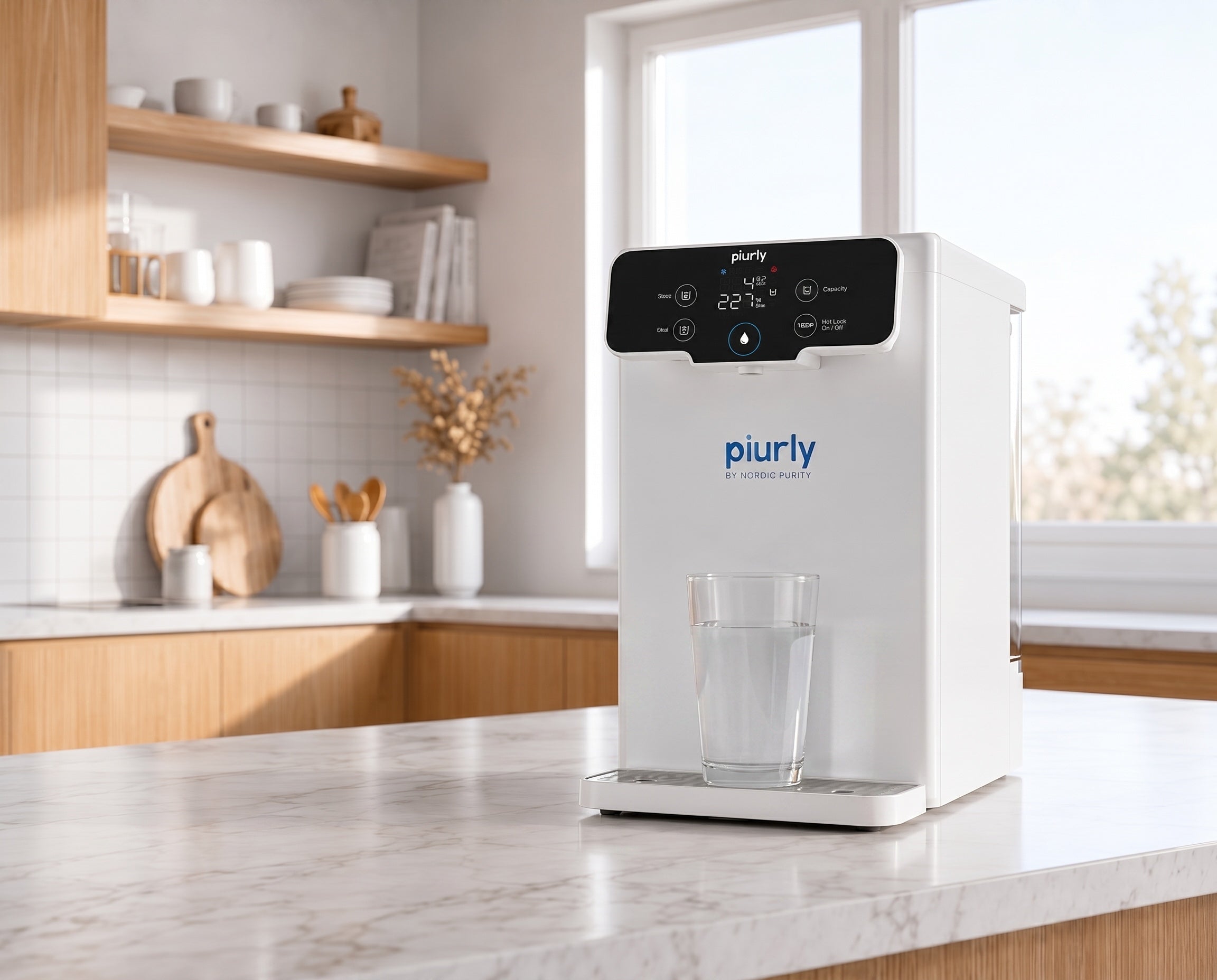 piurly Wassersystem, stilles Wasser
